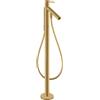 AXOR Starck rubinetto vasca, installazione a pavimento, miscelatore monocomando, 10456250, Starck oro spazzolato [Rubinetteria Bagno > Rubinetteria Vasca]