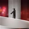 AXOR Starck rubinetto vasca, installazione a pavimento, miscelatore monocomando, 10456330, Starck nero cromato [Rubinetteria Bagno > Rubinetteria Vasca]