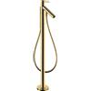 AXOR Starck rubinetto vasca, installazione a pavimento, miscelatore monocomando, 10456990, Starck oro [Rubinetteria Bagno > Rubinetteria Vasca]