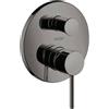 AXOR Starck rubinetto vasca da incasso, miscelatore monocomando, 10418330, Starck nero cromato [Rubinetteria Bagno > Rubinetteria Vasca]