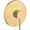 AXOR Starck rubinetto doccia da incasso con miscelatore, 10616250, Starck oro spazzolato [Rubinetteria Bagno > Rubinetteria Doccia]