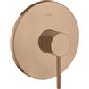 AXOR Starck rubinetto doccia da incasso con miscelatore, 10616310, Starck oro rosso spazzolato [Rubinetteria Bagno > Rubinetteria Doccia]