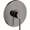 AXOR Starck rubinetto doccia da incasso con miscelatore, 10616330, Starck nero cromato [Rubinetteria Bagno > Rubinetteria Doccia]