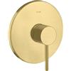 AXOR Starck rubinetto doccia da incasso con miscelatore, 10616950, Starck ottone spazzolato [Rubinetteria Bagno > Rubinetteria Doccia]