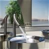 AXOR Starck Organic rubinetto lavabo a due comandi 80, 12011800, 80 Starck Organic acciaio inox spazzolato [Rubinetteria Bagno > Rubinetteria Lavabo]