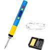 Helilyco Saldatore da 65 W con interfaccia di tipo, display a LED regolabile calore 180-500, per compiti precisi per stazione di saldatura portatile compatta (BC2)
