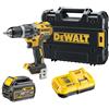 DEWALT DCD796T1T - Trapano combinato senza spazzole, 18 V, 1 x 6,0/2,0 Ah FlexVolt Li-ion