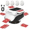Dyovbze Mescolatore E Distributore Carte Automatico 2in1 1-2 Mazzi 360° 4 Telecomandi
