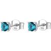 Brosway Orecchini Donna, Orecchini a Lobo in Argento e Aqua Green | Collezione FANCY - FAG15