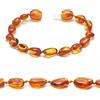 Baltic Secret Selected Baltic Amber Bracciale in vera ambra - Gioielli del Mar Baltico - Bracciale grezzo anti-stress in perle di ambra baltica - Gioielli in vera ambra - Popolare come bracciale, 17