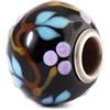 Trollbeads Future Classic - Charm in vetro realizzato a mano, per braccialetti e collane