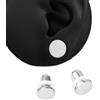 Casvort 2 pezzi comodi 0,5 mm incrementi 5,5 mm singolo flare 316L acciaio inossidabile Dead Stretching Plugs, 3g Bullet Body Piercing Tapers, Inbetween Size for Stretching Lobe Orecchio.