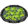 Generico Barriera Galleggiante per Pesci Flora, 45 Cm Fioriera Galleggiante per Laghetto da Esterno, Barriera per Flora E PesciGalleggiante, Protezione per PianteGalleggiante per Piante Galleggianti