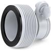 Vmhkjo Raccordo Tubo Piscina 32/38 mm, Adattatore per Pompa Filtro e Piscine Fuori Terra, Compatibile con Attacchi Bestway, Connessione Stabile, Antiperdite e Facile da Installare，b