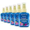 Jean & Len Boost Moisture Spray trattante senza risciacquo, per capelli secchi, effetto anti-crespo, con aloe vera, dona lucentezza, senza parabeni e siliconi, vegano, 6 x 100 ml