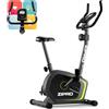 Zipro Cyclette Drift, Fitness Bike Ergometrico, Trainer Magnetico per Bicicletta, Ergometro fino a 120 kg, Bici da Interno, Cyclette per Allenamenti Domestici, Batteria Operata