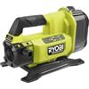 Ryobi RY18TPXA-0 Pompa di Superficie per Acqua Brushless 18V ONE+, Portata Fino a 2300 l/h, Altezza di Mandata 16,5 m, Attacco Rapido Universale, Batteria Non Inclusa