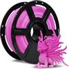 FLASHFORGE Filamento PLA, ad alta velocità, 1,75 mm, 500 mm/s, stampa ad alta velocità, filamento per stampante 3D veloce, robusto e alto flusso per una stampa rapida,1 kg (rosa bianco sfumato)