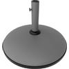 FRANKYSTAR Radika - Base per Ombrellone da Giardino Rotondo Ø51 cm Basamento da 25 kg per Ombrelloni in Cemento Grigio