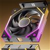 AsiaHorse NyotaUltra ARGB - Ventola per PC da 140 mm, ventola RGB Daisy Chain PC [Infinity Mirror] [HDB] 89.99 CFM/1800 RPM/3.24MMH2O 4 pin PWN & 5V 3Pin ARGB per Asus Aura ASRock GIGABYTE MSI