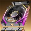 AsiaHorse NyotaUltra ARGB Ventilatore PC 140mm RGB Daisy Chain PC [Infinity Mirror] [HDB] 89,99 CFM/1800 RPM/3,24MMH2O 4 pin PWN & 5V 3 pin ARGB per Asus Aura GIGABYTE MSI