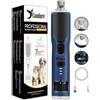 Candure Tagliaunghie Cane e Gatto con Guardia per Protezione Cani - Acciaio Inossidabile Tagliaunghie Gatto (Per Tutti, Blu Navy)