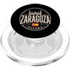 City Travel Spain Zaragoza España Zaragoza España City Travel Spagna PopSockets PopGrip per MagSafe