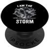 Storm Chasing Tornado Weather Meteorolog Sono la tempesta che insegue il tempo dell'uragano di Tornado Chaser PopSockets PopGrip Adesivo