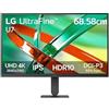 LG Monitor Ultrafine™ 27U710B-B.AEU | Serie U7 (2026) | 27 pollici | Lastra IPS 16:9 | UHD 3840x2160 | 60Hz | 5ms (GtG) | HDR 10 | DCI-P3 90%