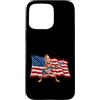 250 Years USA Tung Sahur Tees and Gifts Custodia per iPhone 15 Pro Max Brainrot 4th July US Flag America Tung Sahur Electric Guitar