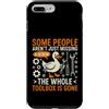 Engineer Retro Vintage Tool Humor Duck Custodia per iPhone 7 Plus/8 Plus Sarcastico divertente dire che alcune persone sono solo scomparse