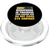 Menopause Humor Funny Saying Gift Divertente menopausa scherzo Menopausa In Progresso Girare Intorno PopSockets PopGrip per MagSafe