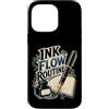 Jimbeels Custodia per iPhone 14 Pro Max INK FLOW ROUTINE Stilografica Taccuino Scrittura