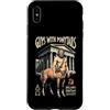 Grandio Design Archaeological Science Custodia per iPhone XS Max Archeologia Mitologia greca Centauro Coda di cavallo Archeologo