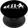 Miftees Halloween Tees Evoluzione lupo mannaro Halloween evoluzione lupo mannaro PopSockets PopGrip Adesivo