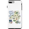Happy Destiny Custodia per iPhone 7 Plus/8 Plus New York NY, USA, Icone, Mappe
