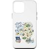 Happy Destiny Custodia per iPhone 12 mini New York NY, USA, Icone, Mappe