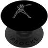Never Tap Jiu Jitsu BJJ Grappling Boxing Regalo di combattimento in palestra per allenamento da boxe PopSockets PopGrip Adesivo