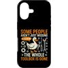 Engineer Retro Vintage Tool Humor Duck Custodia per iPhone 17 Sarcastico divertente dire che alcune persone sono solo scomparse