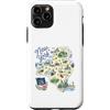 Happy Destiny Custodia per iPhone 11 Pro New York NY, USA, Icone, Mappe