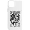 Grandio Design Archaeological Science Custodia per iPhone 14 Plus Archeologia Mitologia greca Centauro Coda di cavallo Archeologo