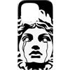 Urban Empyre Custodia per iPhone 15 Pro Statua piangente Blackwork Mitologia greca