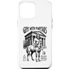 Grandio Design Archaeological Science Custodia per iPhone 12 Pro Max Archeologia Mitologia greca Centauro Coda di cavallo Archeologo