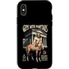 Grandio Design Archaeological Science Custodia per iPhone X/XS Archeologia Mitologia greca Centauro Coda di cavallo Archeologo