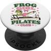 Yoga Pilates Accessori Regalo Shirts Meditazione Pilates REFORMER-GIRL Frog-Toad Yoga Pilates PopSockets PopGrip Adesivo