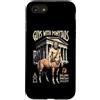 Grandio Design Archaeological Science Custodia per iPhone SE (2020) / 7/8 Archeologia Mitologia greca Centauro Coda di cavallo Archeologo