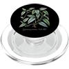 The Botany Bureau Illustrazione della pianta di Cebu Blue Pothos PopSockets PopGrip per MagSafe
