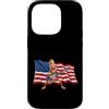 250 Years USA Tung Sahur Tees and Gifts Custodia per iPhone 14 Pro Brainrot 4th July US Flag America Tung Sahur Electric Guitar