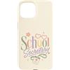 Teacher & Classroom Co. Custodia per iPhone 15 Graziosi occhiali da ufficio a forma di cuore, colori pastello
