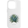 The Botany Bureau Custodia per iPhone 14 Pro Illustrazione della pianta di agave blu Agave tequilana
